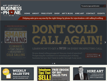 Tablet Screenshot of businessbyphone.com